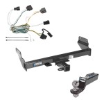 Tow Package For 11-13 Jeep Grand Cherokee Trailer Hitch w/ Wiring 2" Drop Mount 2" Ball 2" Receiver Reese
