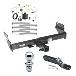 Reese Trailer Tow Hitch For 14-21 Jeep Grand Cherokee 22-23 WK 2" Receiver Complete Package w/ Wiring and 1-7/8" Ball