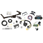 Trailer Hitch Tow Package Prodigy P3 Brake Control For 95-02 Ford E-150 E-250 E-350 Econoline w/ 7-Way RV Wiring 2" Drop Mount 2" Ball Class 4 2" Receiver Reese Tekonsha