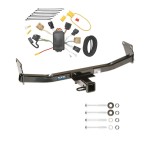 Trailer Hitch w/ Wiring For 07-10 Jeep Compass 07-07 Patriot Class 3 2" Tow Receiver Reese Tekonsha