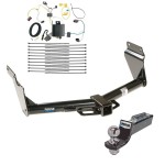 Reese Trailer Tow Hitch For 14-21 Jeep Grand Cherokee Complete Package w/ Wiring and 2" Ball