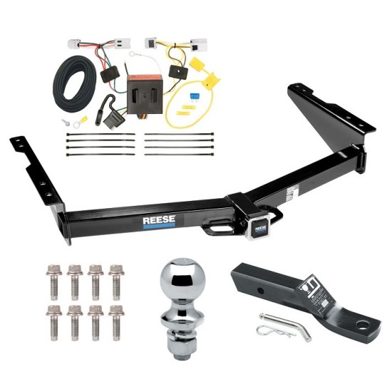 Reese Trailer Tow Hitch For 12-22 Nissan NV1500 NV2500 NV3500 2" Receiver Complete Package w/ Wiring and 1-7/8" Ball