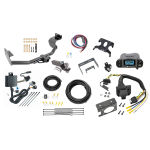 Trailer Hitch Tow Package Prodigy P3 Brake Control For 14-15 KIA Sorento w/ V6 Engine w/ 7-Way RV Wiring 2" Drop Mount 2" Ball Class 3 2" Receiver Reese Tekonsha