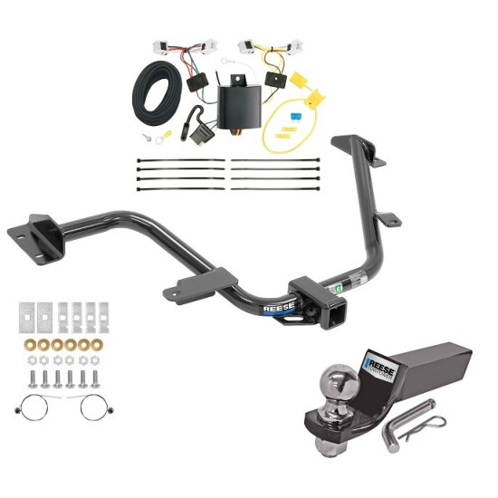 Reese Trailer Tow Hitch For 15-18 Chevrolet City Express 13-22 Nissan NV200 Complete Package w/ Wiring and 2" Ball