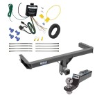 Tow Package For 13-17 Audi Q5 Trailer Hitch w/ Wiring 2" Drop Mount 2" Ball 2" Receiver Reese