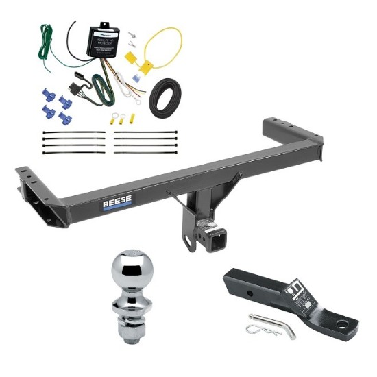 Reese Trailer Tow Hitch For 11-12 Audi Q5 15-23 Porsche Macan 2" Receiver Complete Package w/ Wiring and 1-7/8" Ball