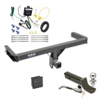 Reese Trailer Tow Hitch For 11-12 Audi Q5 15-23  Porsche Macan Deluxe Package Wiring 2" Ball Mount and Lock