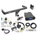 Trailer Hitch Tow Package Prodigy P3 Brake Control For 11-12 Audi Q5 15-23 Porsche Macan w/ 7-Way RV Wiring 2" Drop Mount 2" Ball Class 3 2" Receiver Reese Tekonsha