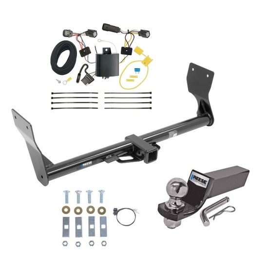 Reese Trailer Tow Hitch For 2015 Ford Edge Titanium Model Only Complete Package w/ Wiring and 2" Ball