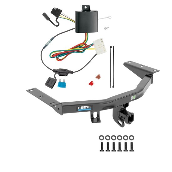 Tow Package For 14-20 Acura MDX Trailer Hitch w/ Wiring 2" Drop Mount 2" Ball 2" Receiver Reese