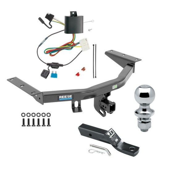 Reese Trailer Tow Hitch For 14-20 Acura MDX Except w/Full Size Spare Tire 2" Receiver Complete Package w/ Wiring and 1-7/8" Ball