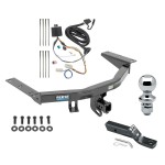 Reese Trailer Tow Hitch For 16-22 Honda Pilot 2" Receiver Complete Package w/ Wiring and 1-7/8" Ball