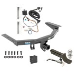 Reese Trailer Tow Hitch For 16-22 Honda Pilot Deluxe Package Wiring 2" Ball Mount and Lock