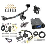 Trailer Hitch Tow Package Prodigy P3 Brake Control For 16-18 Hyundai Tucson w/ 7-Way RV Wiring 2" Drop Mount 2" Ball Class 3 2" Receiver Reese Tekonsha