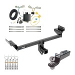 Reese Trailer Tow Hitch For 16-18 Lincoln MKX Complete Package w/ Wiring and 2" Ball