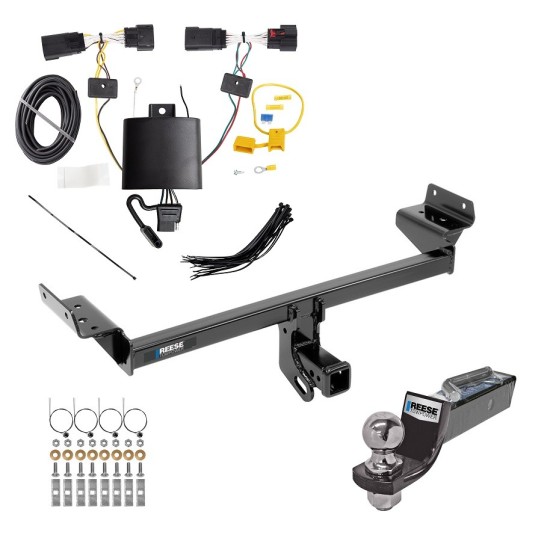 Reese Trailer Tow Hitch For 19-23 Lincoln Nautilus Complete Package w/ Wiring and 2" Ball