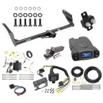 Trailer Hitch Tow Package Prodigy P3 Brake Control For 11-20 Toyota Sienna w/ 7-Way RV Wiring 2" Drop Mount 2" Ball Class 3 2" Receiver Reese Tekonsha