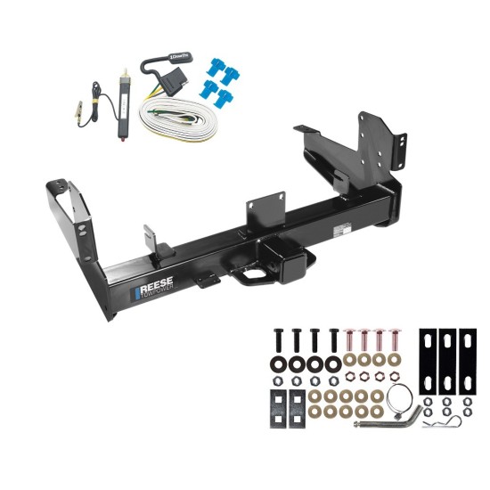 Trailer Hitch w/ Wiring For 03-10 Dodge Ram 11-23 Ram 2500 3500 Class 5 2-1/2" Tow Receiver Reese Tekonsha