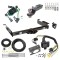 Trailer Hitch Tow Package w/ 7-Way RV Wiring For 00-02 Chevy Express GMC Savana Van w/ 2" Drop Mount 2" Ball Class 3 2" Receiver All Models Reese