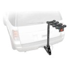 Trailer Hitch w/ 4 Bike Rack For 20-24 Jeep Gladiator Approved for Recreational & Offroad Use Carrier for Adult Woman or Child Bicycles Foldable