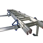 Reese Truck Bed Ladder Rack Cross Bars 800lb + Protective Glides + Load Stops Fits all pick up trucks long & short beds no drilling