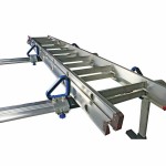 Reese Truck Bed Ladder Rack Cross Bars 800lb + Top Rail Kit + Protective Glides + Load Stops Fits all pick up trucks long & short beds no drilling