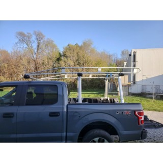 Reese Truck Bed Ladder Rack Cross Bars 800lb + Top Rail Kit + Protective Glides + Load Stops Fits all pick up trucks long & short beds no drilling