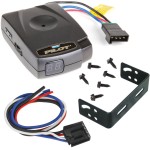 Reese Pilot Trailer Brake Control for 07-13 Chevy Silverado 1500 2500 3500 w/ Hardwire Wiring Electric Trailer Brakes Module Box Controller 1-3 Axle