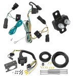 Trailer Hitch 7 Way RV Wiring Kit For 07-09 Saturn Outlook Plug Prong Pin Brake Control Ready