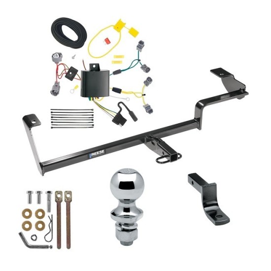 Reese Trailer Tow Hitch For 13-22 Acura ILX Except Hybrid Complete Package w/ Wiring Draw Bar and 1-7/8" Ball