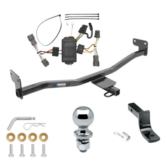 Tow Package For 14-19 KIA Soul Except w/LED Taillights Trailer Hitch w/ Wiring Draw-Bar 2" Ball 1-1/4" Receiver Reese