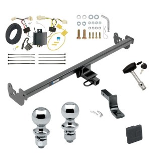 Reese Trailer Tow Hitch For 15-22 Toyota Yaris Deluxe Package Wiring 2" and 1-7/8" Ball and Lock