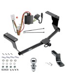 Tow Package For 13-15 Subaru XV Crosstrek Trailer Hitch w/ Wiring Draw-Bar 2" Ball 1-1/4" Receiver Reese