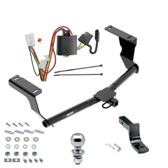 Tow Package For 13-15 Subaru XV Crosstrek Trailer Hitch w/ Wiring Draw-Bar 2" Ball 1-1/4" Receiver Reese