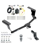 Tow Package For 12-16 Subaru Impreza Trailer Hitch w/ Wiring Draw-Bar 2" Ball 1-1/4" Receiver Reese