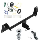 Reese Trailer Tow Hitch For 20-22 Toyota Prius Complete Package w/ Wiring Draw Bar and 1-7/8" Ball