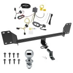 Reese Trailer Tow Hitch For 18-22 Honda Accord Complete Package w/ Wiring Draw Bar and 2" Ball