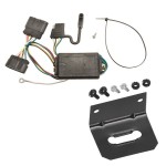 Reese Trailer Wiring and Bracket For 04-12 Chevrolet Colorado GMC Canyon 06-08 Isuzu i-280 i-290 i-350 i-370 Plug & Play 4-Flat Harness