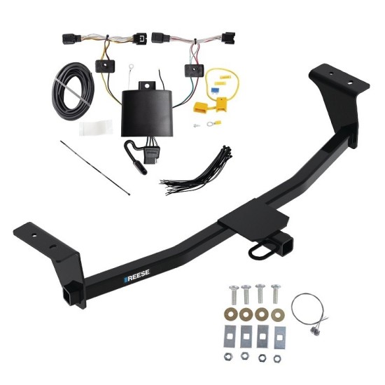 Reese Trailer Tow Hitch For 21-24 Acura TLX All Styles w/ Wiring Harness Kit Class 1 1-1/4" Receiver