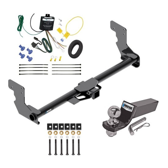 Reese Trailer Tow Hitch For 16-23 Mercedes-Benz Metris Complete Package w/ Wiring and 2" Ball