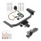 Tow Package For 16-23 Mazda CX-9 Trailer Hitch w/ Wiring 2" Drop Mount 2" Ball 2" Receiver Reese