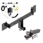 Reese Trailer Tow Hitch For 17-24 Jaguar F-Pace Complete Package w/ Wiring and 2" Ball