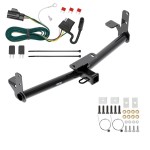 Trailer Hitch w/ Wiring For 07-09 Chevrolet Equinox Pontiac Torrent Class 3 2" Tow Receiver Reese Tekonsha