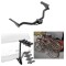 Trailer Hitch w/ 4 Bike Rack For 13-13 Infiniti JX35 14-21 QX60 13-20 Nissan Pathfinder Approved for Recreational & Offroad Use Carrier for Adult Woman or Child Bicycles Foldable