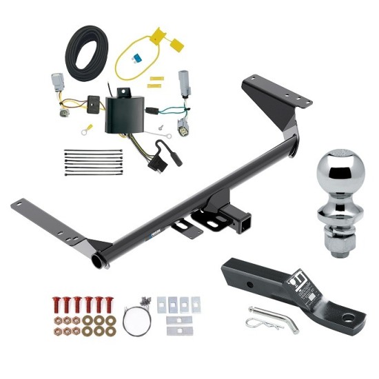 Reese Trailer Tow Hitch For 20-23 Chrysler Voyager Except Hybrid 2" Receiver Complete Package w/ Wiring and 1-7/8" Ball