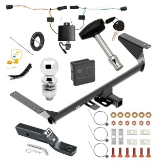 Reese Trailer Tow Hitch For 21-23 Chrysler Pacifica Except Hybrid Deluxe Package Wiring 2" Ball and Lock