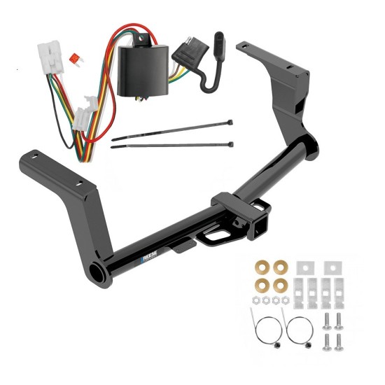 Trailer Hitch w/ Wiring For 16-17 Subaru Crosstrek 13-15 XV Except Hybrid Class 3 2" Tow Receiver Reese Tekonsha