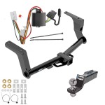 Tow Package For 16-17 Subaru Crosstrek 13-15 XV Crosstrek Trailer Hitch w/ Wiring 2" Drop Mount 2" Ball 2" Receiver Reese