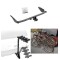 Trailer Hitch w/ 4 Bike Rack For 11-20 Toyota Sienna All Styles Approved for Recreational & Offroad Use Carrier for Adult Woman or Child Bicycles Foldable