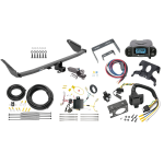 Trailer Hitch Tow Package Prodigy P3 Brake Control For 11-20 Toyota Sienna w/ 7-Way RV Wiring 2" Drop Mount 2" Ball Class 3 2" Receiver Reese Tekonsha